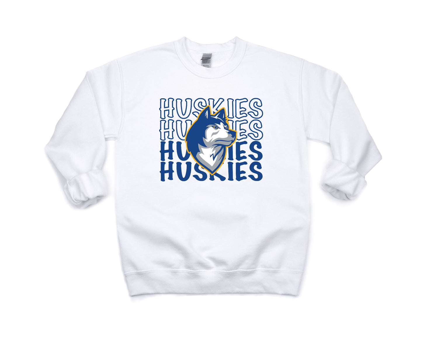 Bigfork Huskies Crew Neck Sweatshirt (Adult Sizes - Option 1)