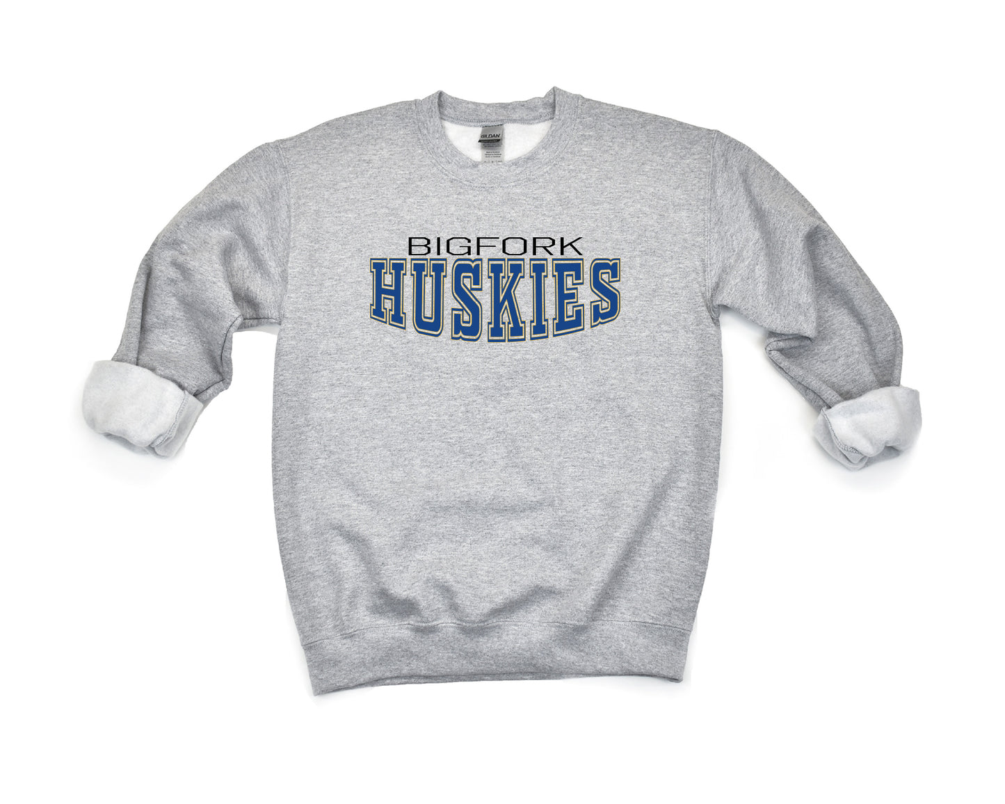 Bigfork Huskies Crew Neck Sweatshirt (Youth Sizes - Option 3)