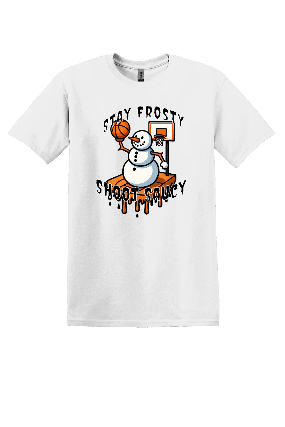 Stay Frosty, Shoot Saucy Tee – Gildan Softstyle (Youth Sizes)