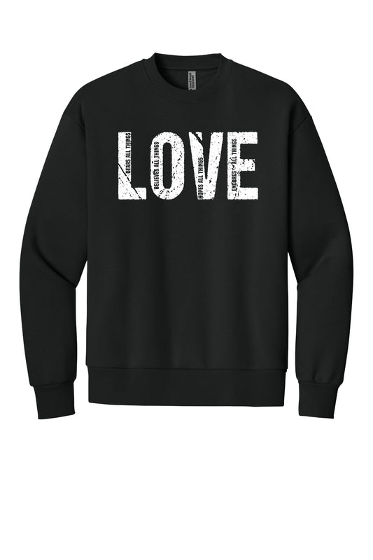 1 Corinthians 13:7 Crewneck