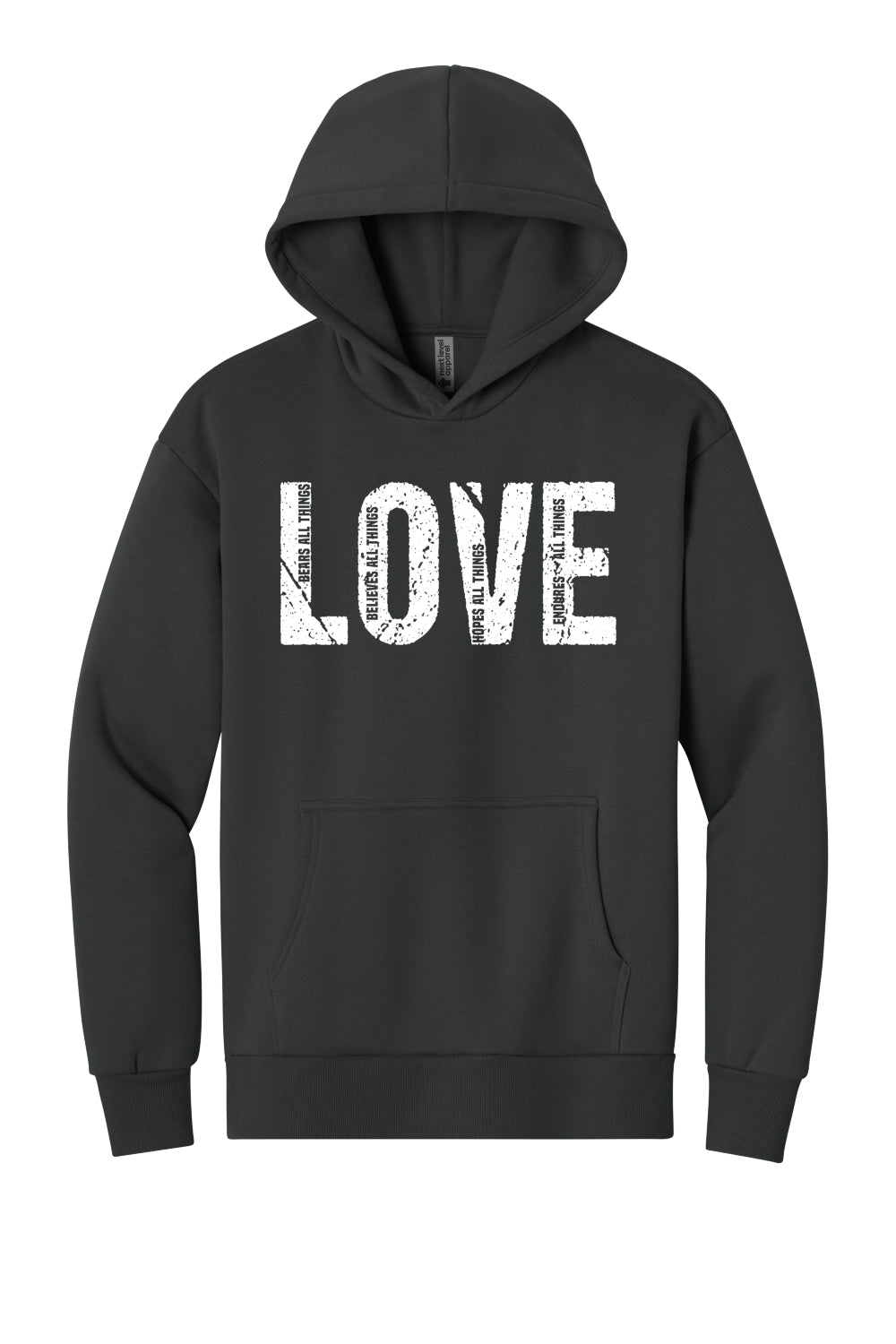 1 Corinthians 13:7 Hoodie