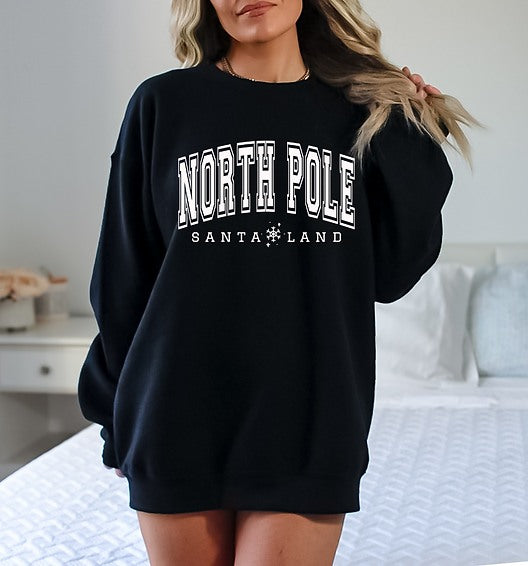 North Pole Santa Land - Crewneck