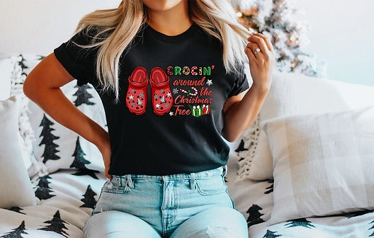 Crocin' Around the Christmas Tree - Tshirt