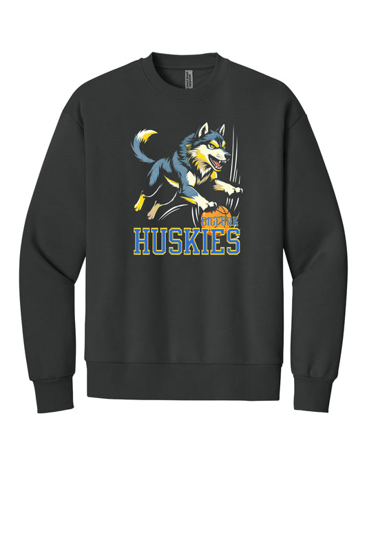 Bigfork Huskies Basketball - Crew (Adult Sizes)