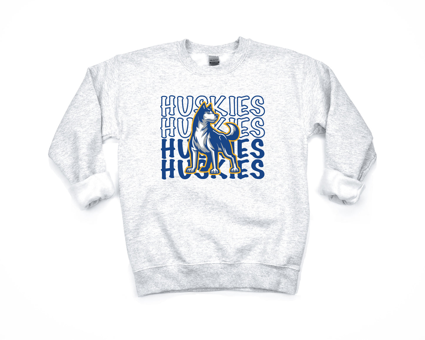 Bigfork Huskies Crew Neck Sweatshirt (Adult Sizes - Option 2)