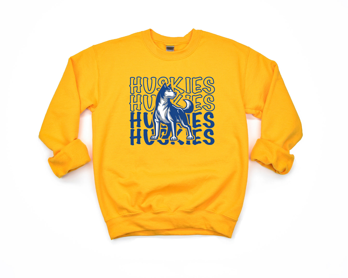 Bigfork Huskies Crew Neck Sweatshirt (Adult Sizes - Option 2)