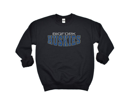 Bigfork Huskies Crew Neck Sweatshirt (Youth Sizes - Option 3)