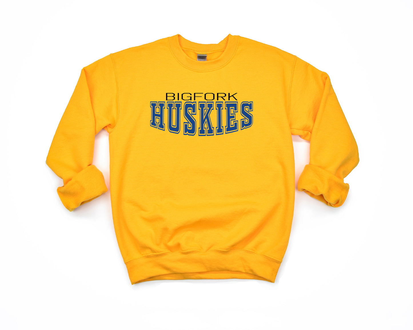 Bigfork Huskies Crew Neck Sweatshirt (Adult Sizes - Option 3)