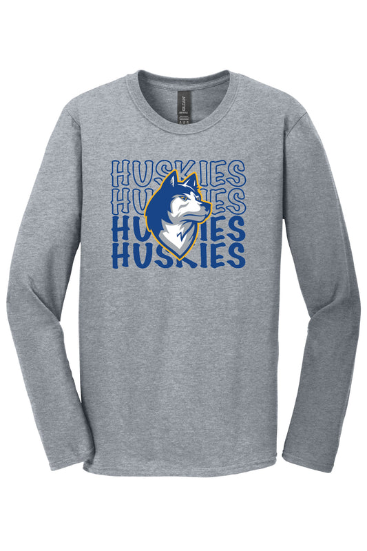Bigfork Huskies Long Sleeve Shirt (Option 1) - Adult Sizes