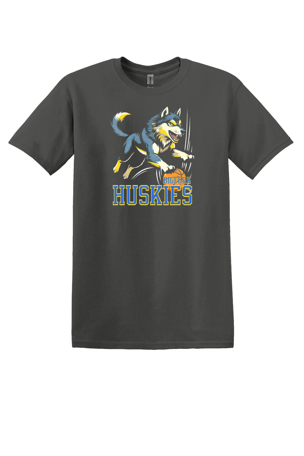 Bigfork Huskies Basketball Tshirt - Adult Sizes
