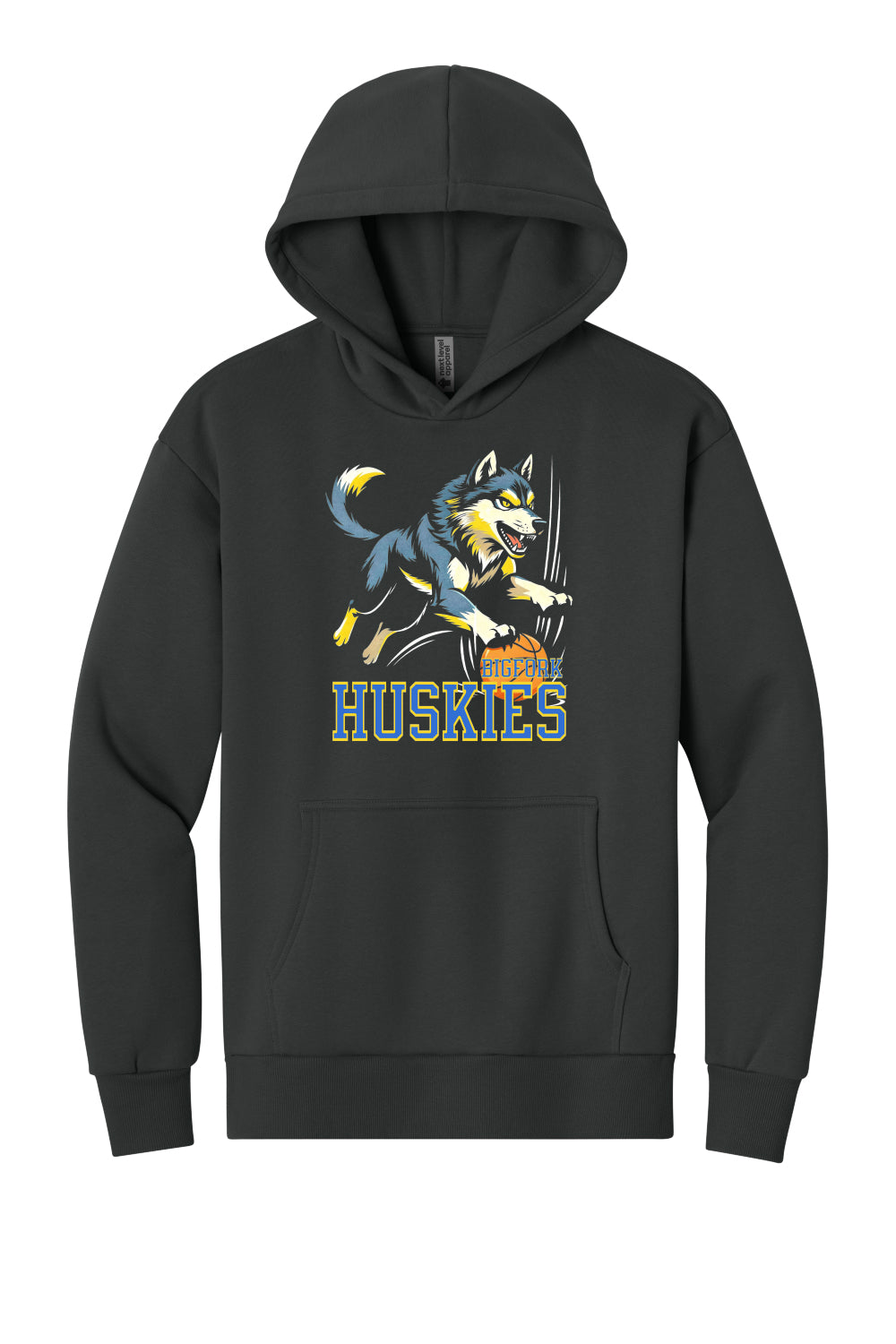Bigfork Huskies Basketball - Hoodie (Adult Sizes)