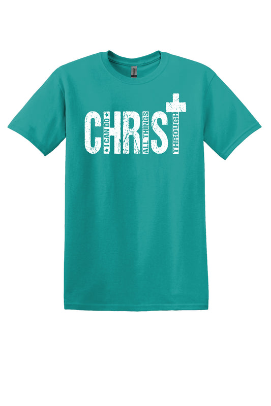 Philippians 4:13 T-Shirt (White Font)