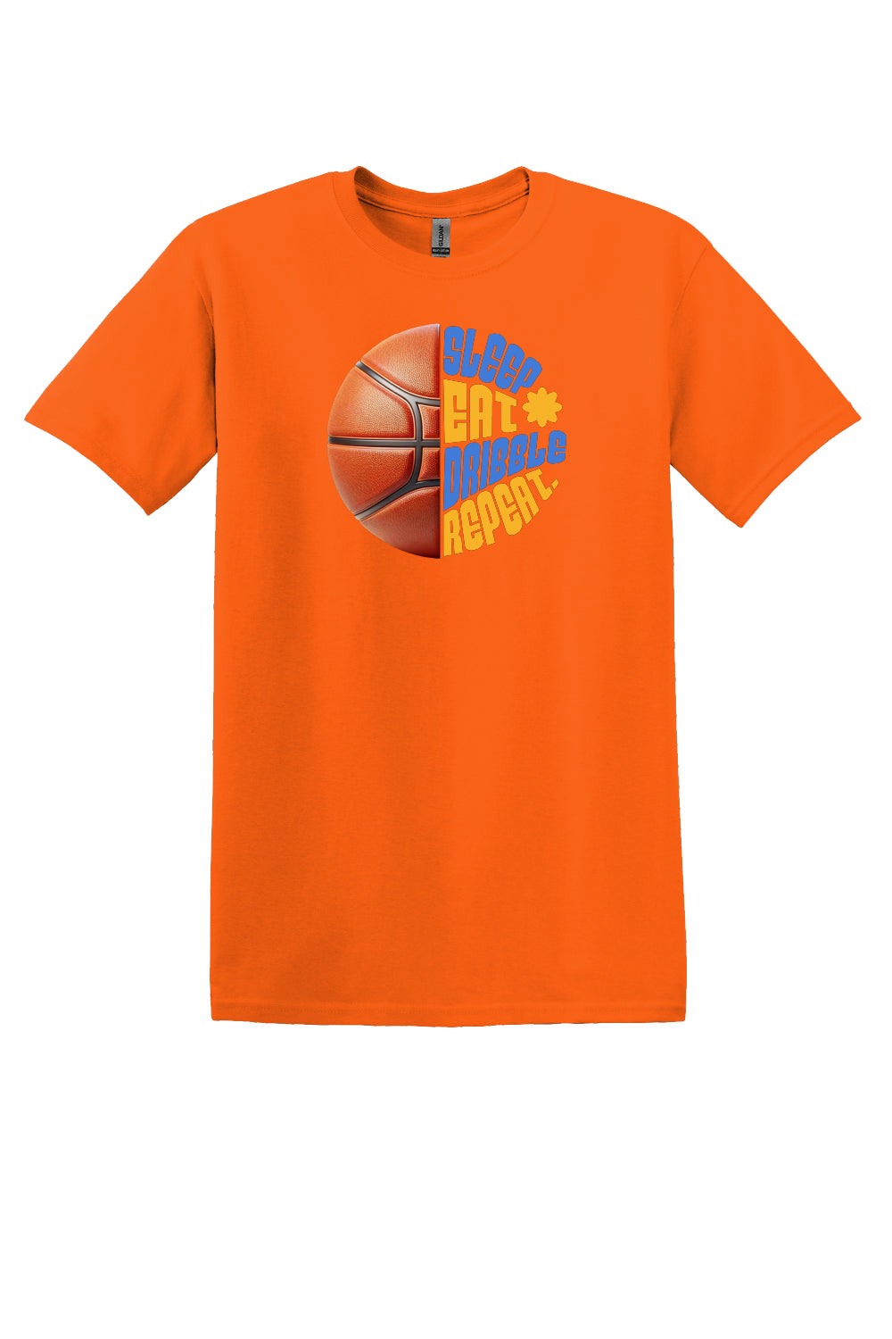 Sleep Eat Dribble Repeat – Royal Blue & Gold (Youth Sizes)