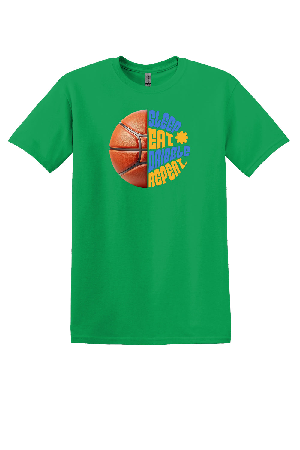 Sleep Eat Dribble Repeat – Royal Blue & Gold (Youth Sizes)