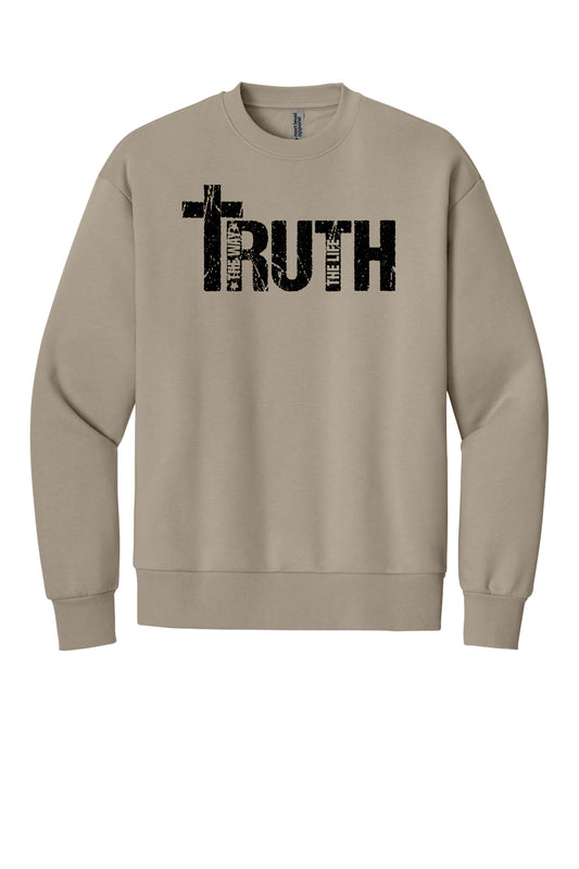 John 14:6 Crewneck (Black Font)