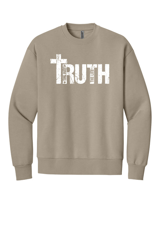 John 14:6 Crewneck (White Font)