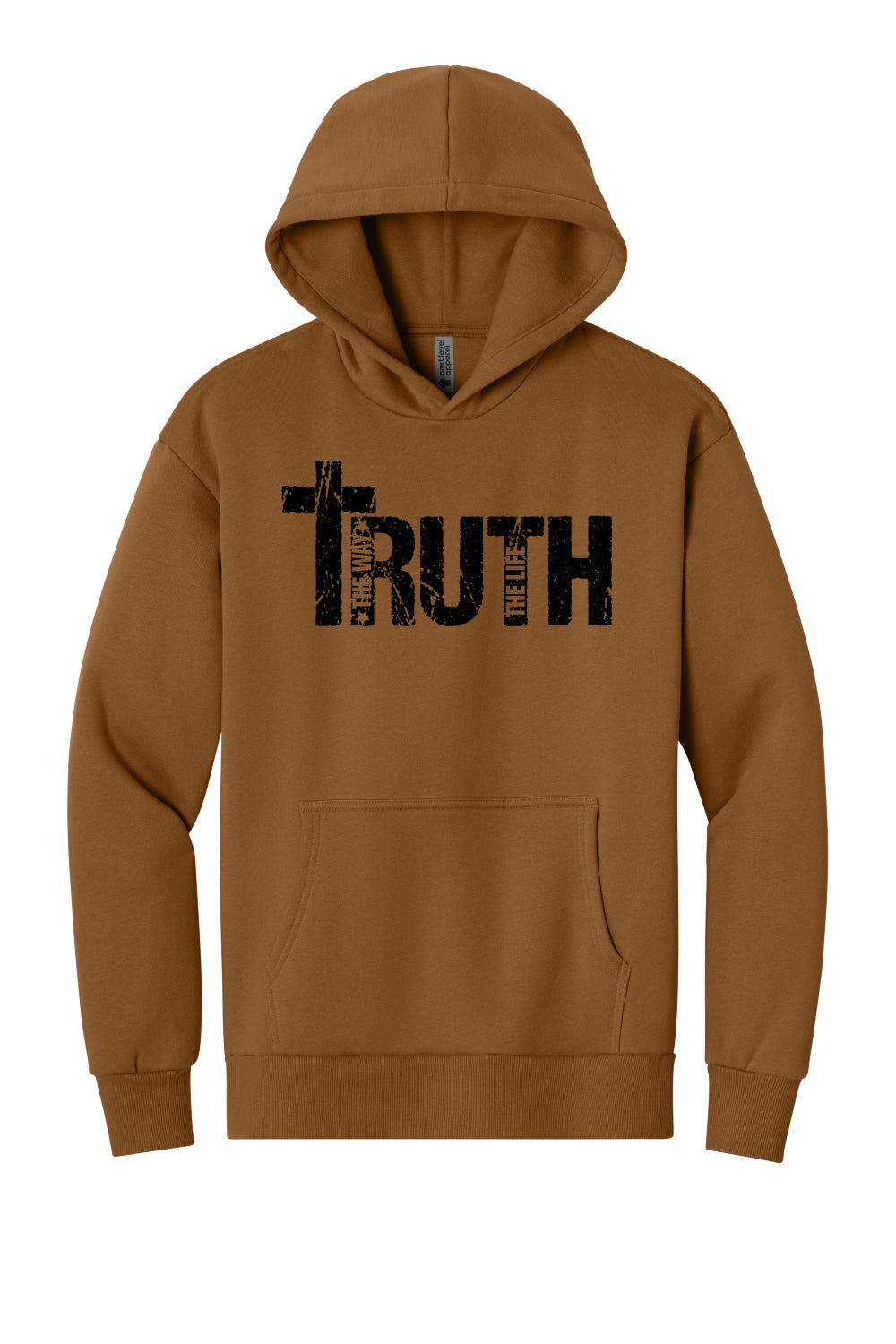 John 14:6 Hoodie (Black Font)