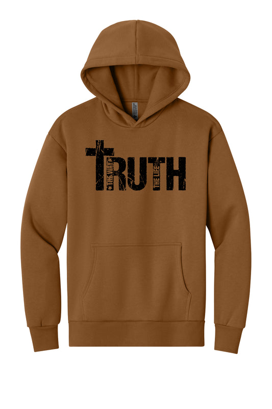 John 14:6 Hoodie (Black Font)