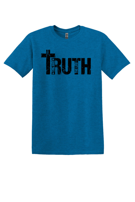 John 14:6 T-Shirt (Black Font)