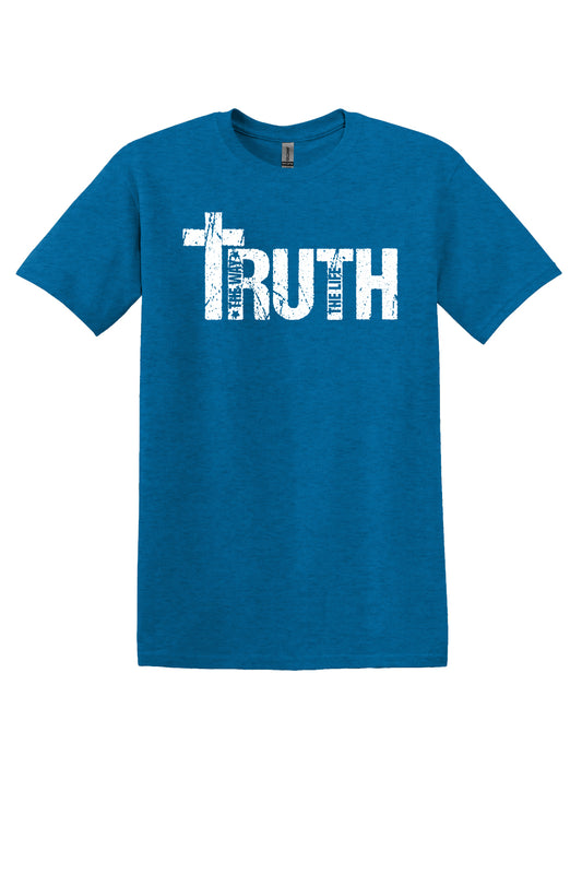 John 14:6 T-Shirt (White Font)